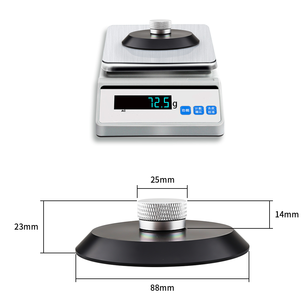 Vinyl Record Cleaner - Hoogwaardig POM-materiaal LP Vinyl Draaitafels Schijfstabilisator