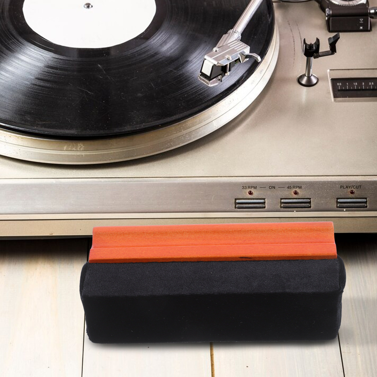 Vinylborstel, zwarte spons voo - Vinyl Record Cleaner recensie en prijs