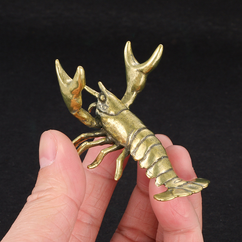 【F】 Massief messing rivierkree - Vintage Collectible Pens recensie en prijs